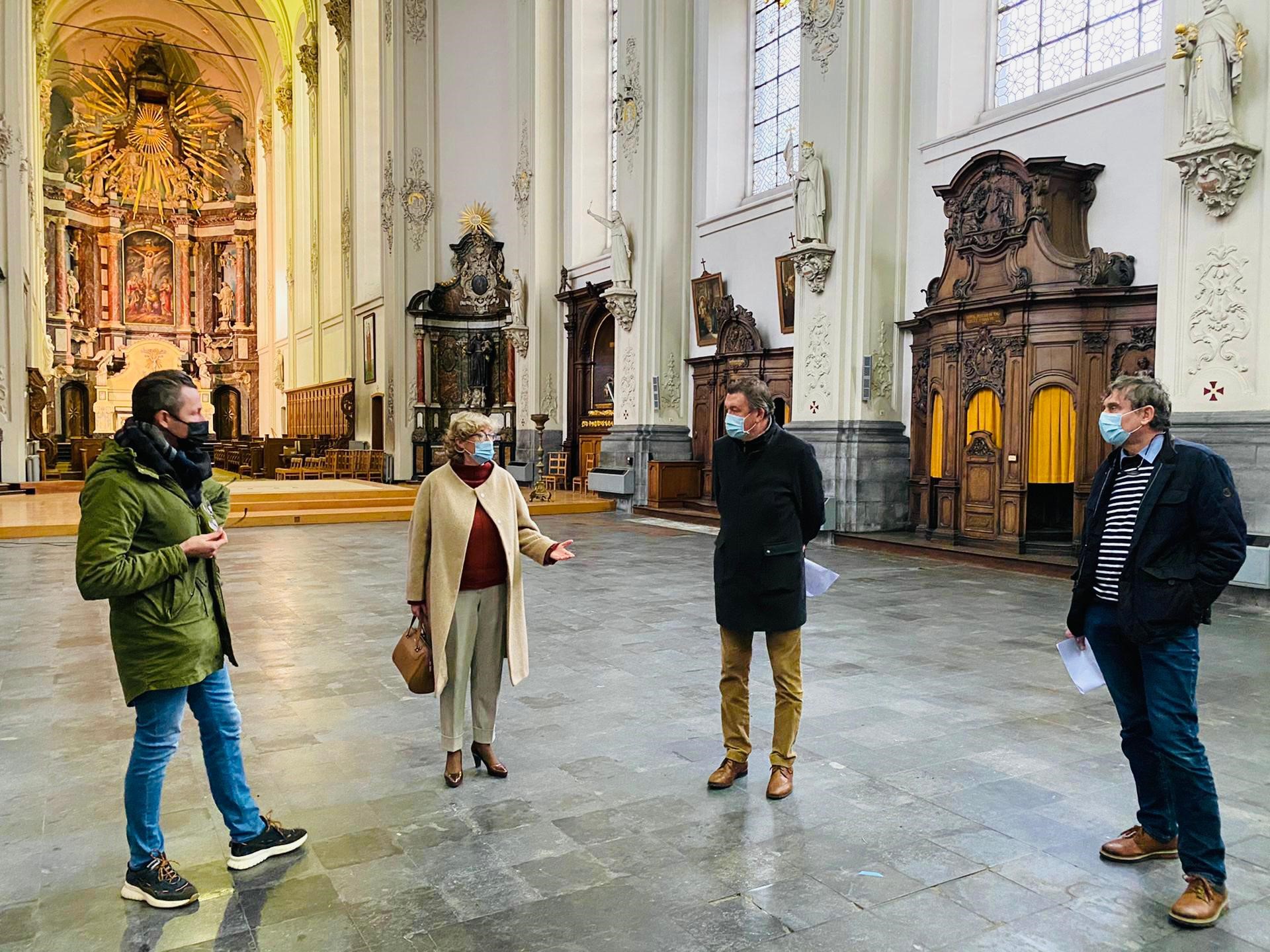 Sint-Truiden richt Minderbroederssite in als vaccinatiecentrum